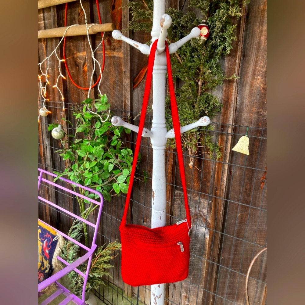 The Sak Red Crossbody Bag